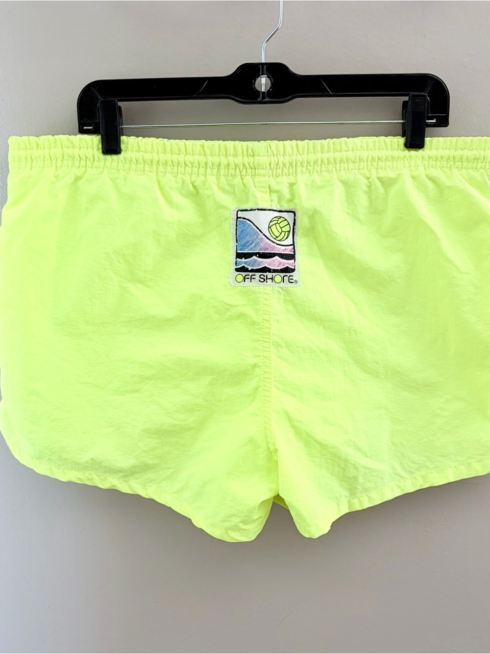 Off Shore Neon Yellow Swim Shorts
